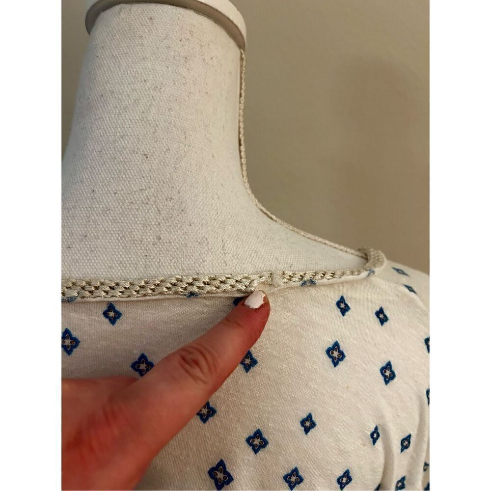 Free People Macra Maze Me Blouson Top  Size XS - Picture 8 of 10